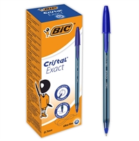 BIC Cristal Exact Ultra Fine 0,7mm kuglepen - blå